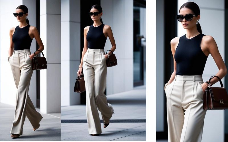 dámská tílka na léto elegantní minimalismus